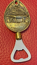 ANTIQUE LLOYD PASCAL & CO ELPEC ENGLISH BRASS BOTTLE OPENER COCKINGTON NOT SCRAP