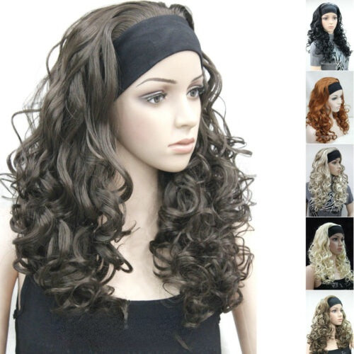 Women wig long curly wave - curly,