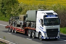 Truck Photo 12x8 - Volvo FH - JM Hare - YN17 OBD