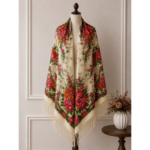 Vintage russian floral - russian,