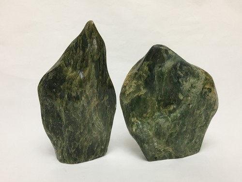 Pair old chinese carved - old,