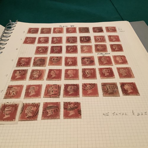 Queen victoria penny reds - 45,