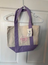 Trader Joe Lavender Mini Tote