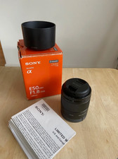 Sony FE 50mm f/1.8 Prime Lens