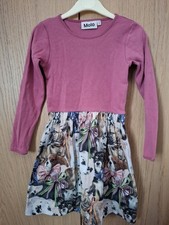 Molo Dog Print Dress 4-5 years