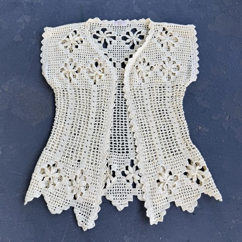 True vintage hand crocheted - vintage,