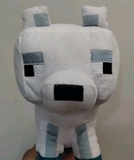 Minecraft Basic Arctic Fox Plush Collectable Toy 8''