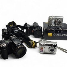 5x Nikon Digital Cameras Job Lot - COOLPIX 8800 VR, 5700, 5700, 4600, L18