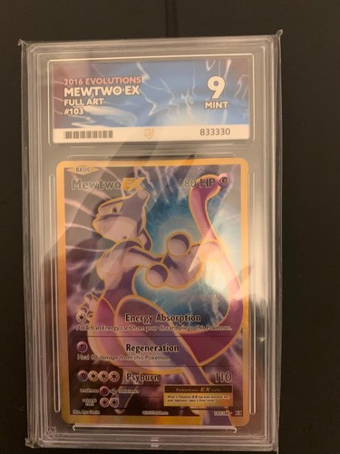 Pokémon tcg mewtwo full - pokémon, ex