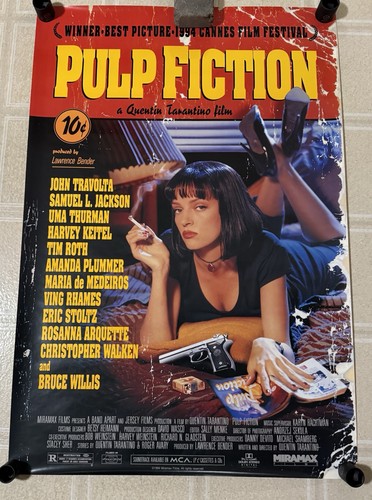 Pulp fiction poster original - fiction,