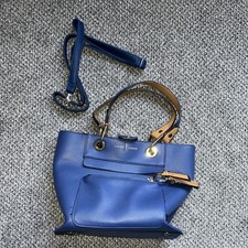 Jasper Conran Blue Bag with top handle and a Detachable Long Strap 