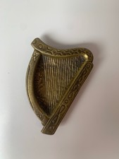 vintage brass trinket dish in