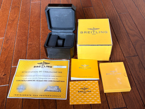 Breitling empty watch - watch, with