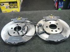 ROVER 75 CONNOISSEUR FRONT BRAKE DISC BRAKE PADS & SENSORS
