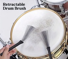 1 Pair Drum Brushes