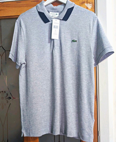 Lacoste men grey polo - lacoste,