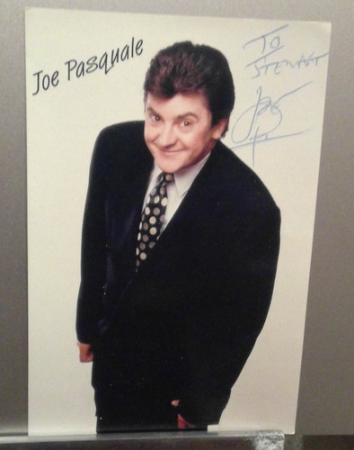Joe pasquale signed promo - ,