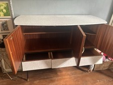 Vintage Formica,Side Board/drinks cabinet and matching table.