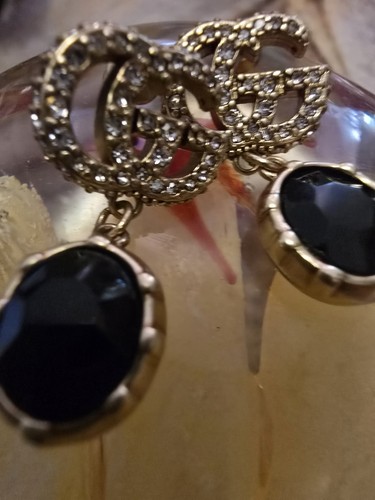 Dangling earrings with - earrings,