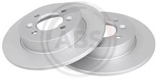 2x Brake disc solid 16214