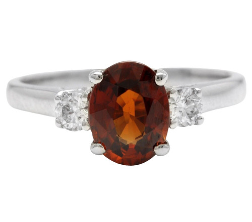 Carats natural hessonite - 2.16,