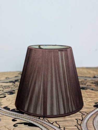 Small lampshade chocolate - small,