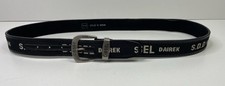 Diesel Dairek Belt Vintage Black Leather