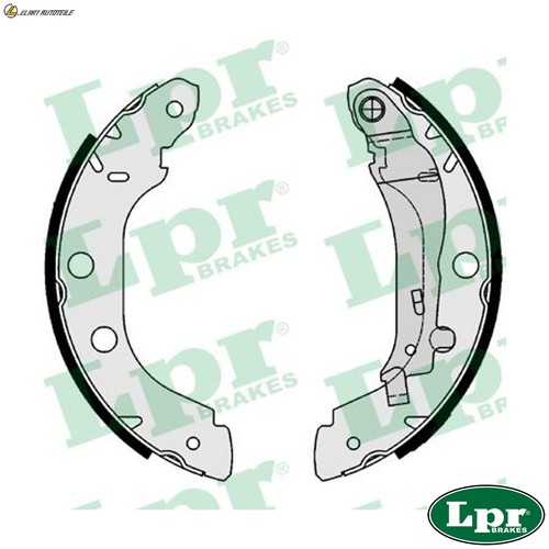 Brake shoe set 07340 for - brake,