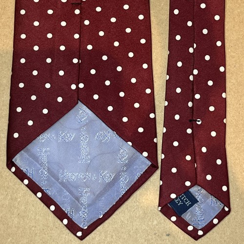 Hilditch key mens silk tie - hilditch,