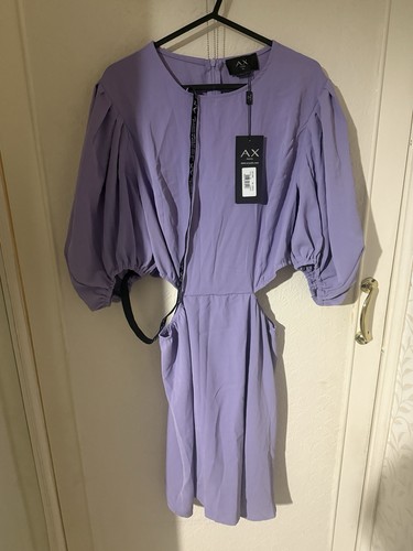 Paris elegant purple dress - paris,