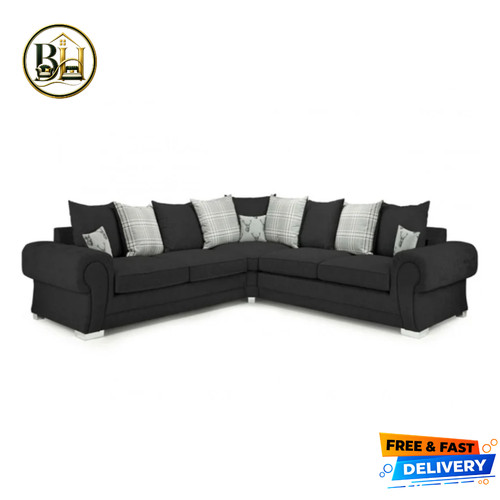 Verona grey fabric - verona, corner