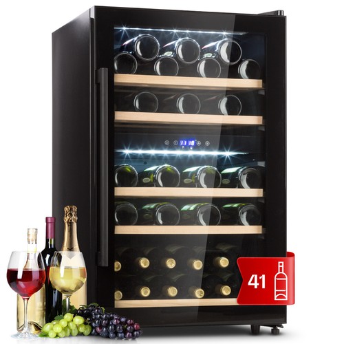 Wine cooler drinks fridge dual - wine,