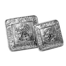 Silver Kilt Buttons Scottish