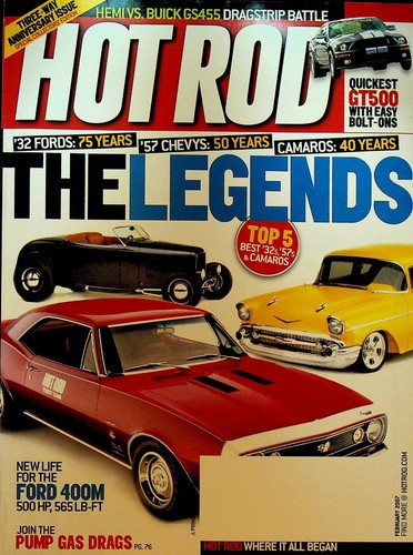 Hot rod magazine february - hot,