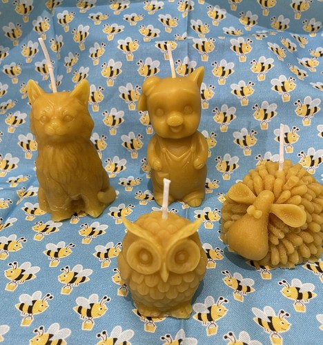 Animal candles made - animal, h/made
