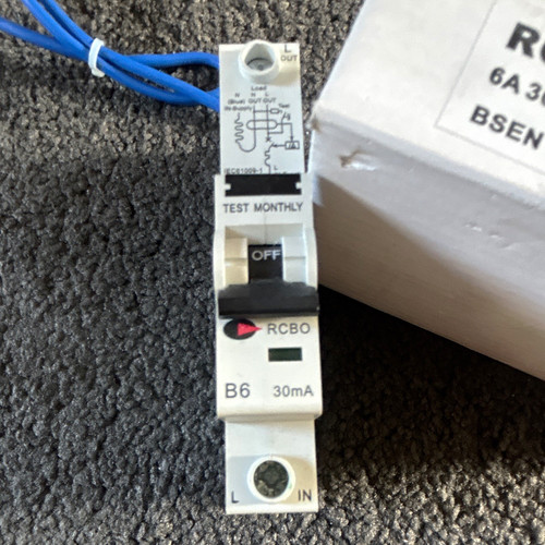 Lewden consumer unit rcbo - unit, 6a