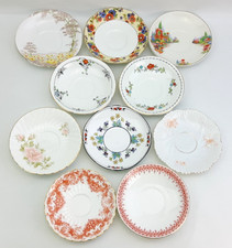 10x Bone China Orange Tea Cup