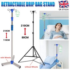 Portable IV Pole Drip Bag