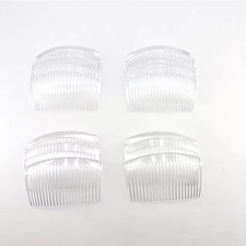 12x Hair Combs Slides Plastic
