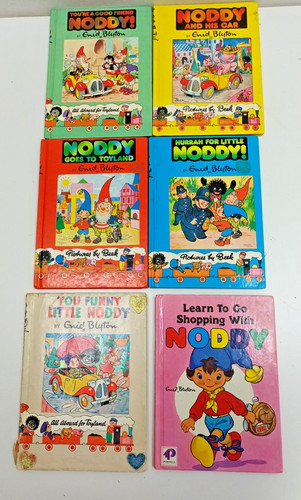 Noddy books job lot 6 - of,