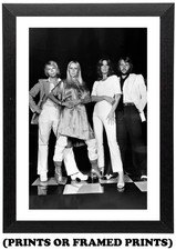 ABBA Group B&W Photo / Poster