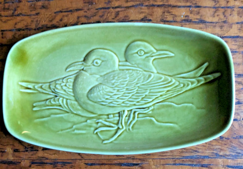 Vintage poole pottery olive - poole,