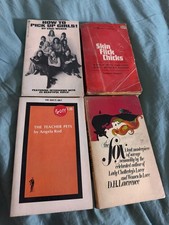 4 Vintage Adult paperback
