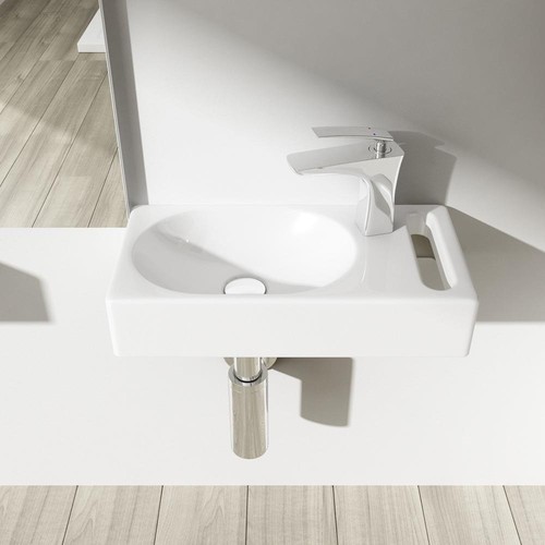 Cloakroom wash basin - wash, ceramic