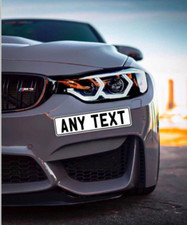 Front Stick On Mini Number