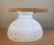 glass antique student lamp