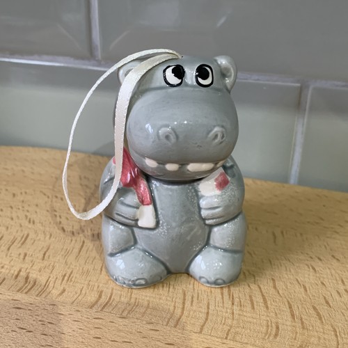 Hippopotamus vintage hanging - vintage,