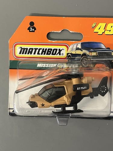 Matchbox 1997 mission chopper - 1997,