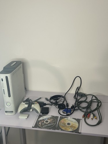 Microsoft xbox 360 white - xbox,