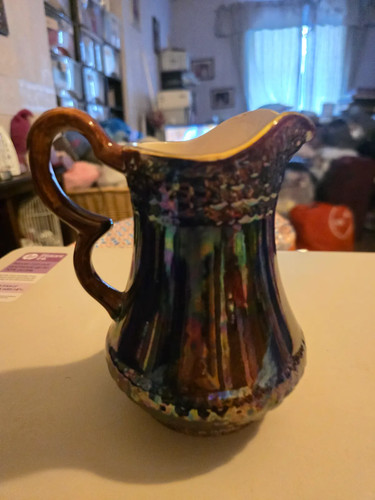 Decorative ceramic pitcher - decorative,